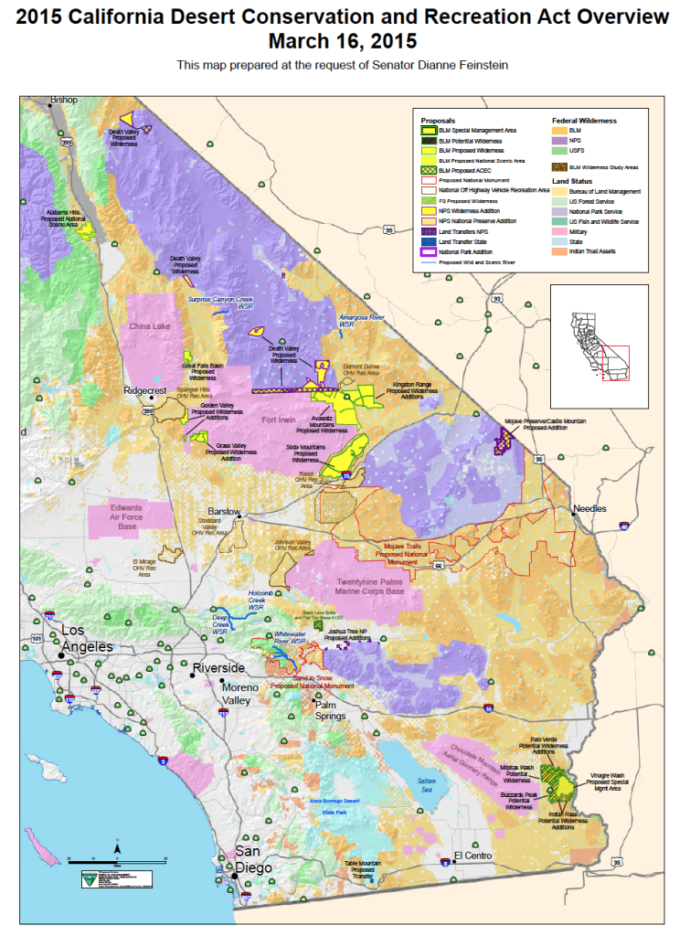 California Desert Conservation and Recreation Act - Amargosa Conservancy